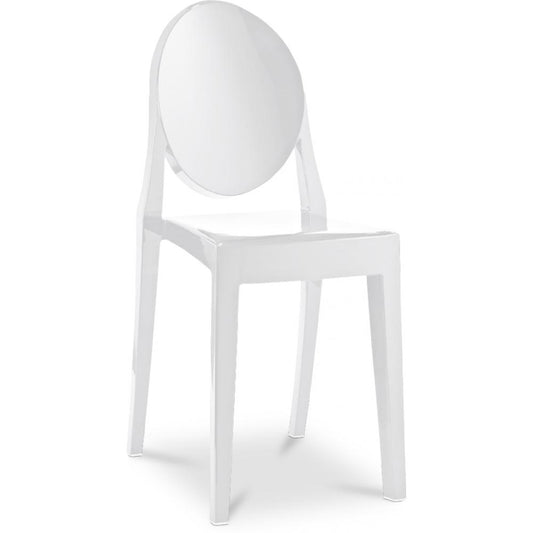 Acryl Stuhl a la Ghost Chair weiß