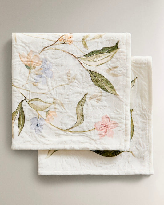 Serviette mit Struktur Fruits and Flowers