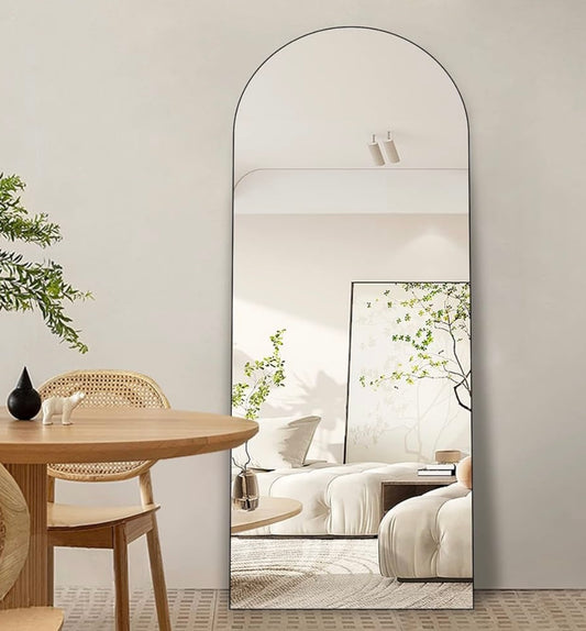 Spiegel schwarz zum Beschriften 161cmx 52cm