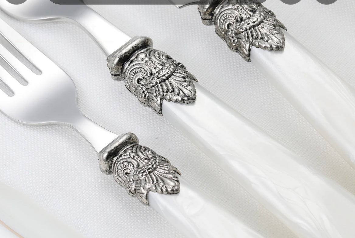 Pearl Besteck Silber 5- Teilig