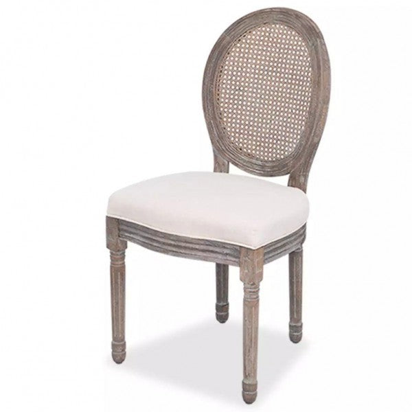 Louis Chair Brown Wiener Geflecht