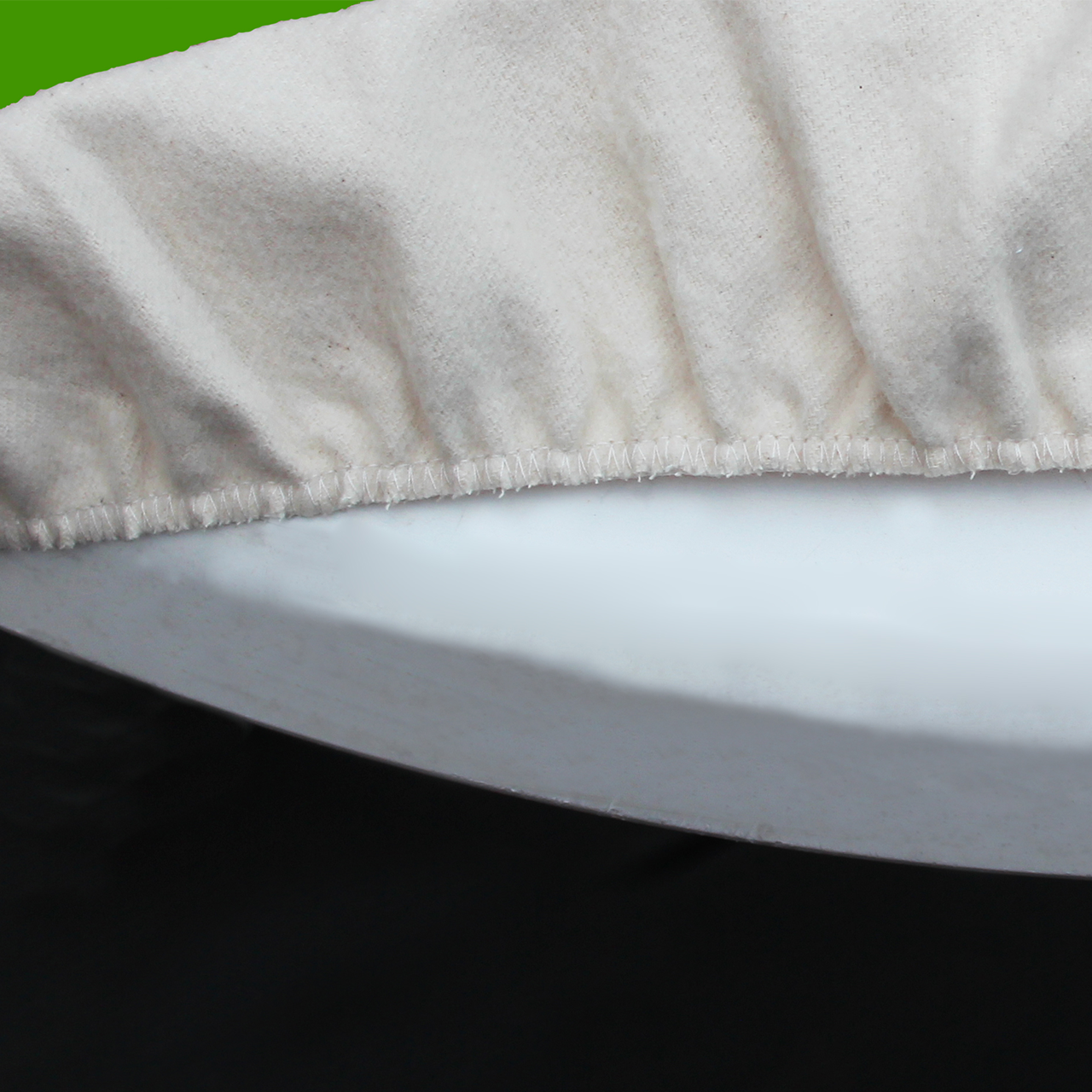 Molton für einen runden 180cm Tisch – Verleih und Dekoration