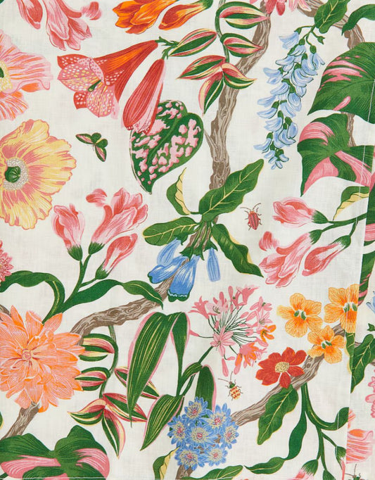 Tischdecke-Muster eckig Flower 140x240cm