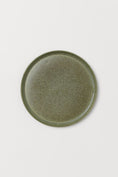 Bild in Galerie-Betrachter laden, Steingut Olive matt Vorspeisenteller matt 22cm