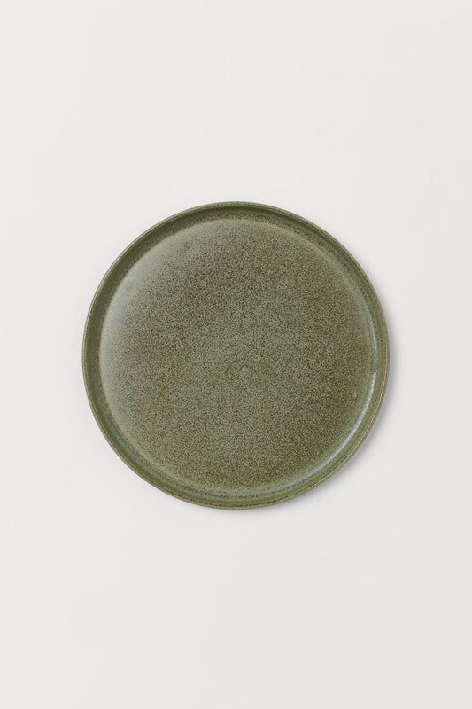 Steingut Olive matt Vorspeisenteller matt 22cm