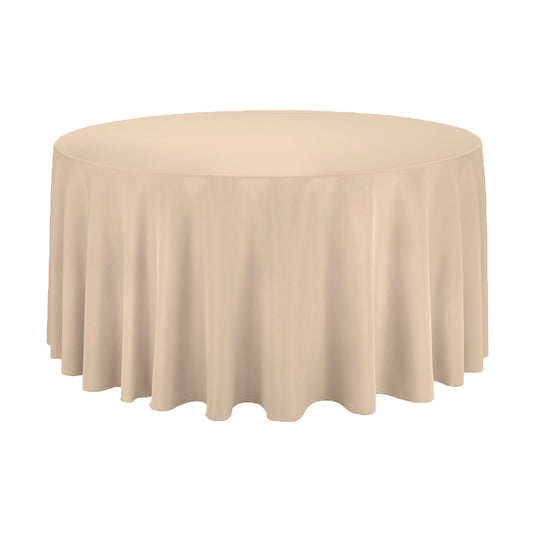Tischdecke rund ø300cm Nude