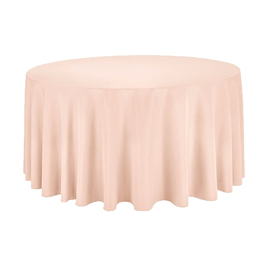 Tischdecke rund ø330cm Blush/Peach