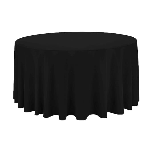 Tischdecke rund ø300cm Schwarz
