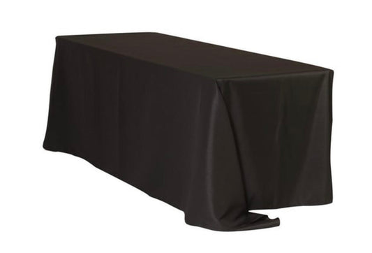 Tischdecke eckig Schwarz 2,4x3,4m