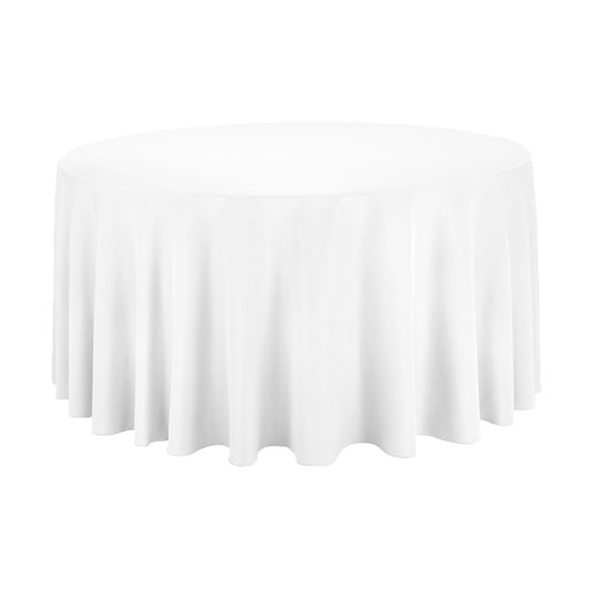 Tischdecken rund ø 330cm Weiß
