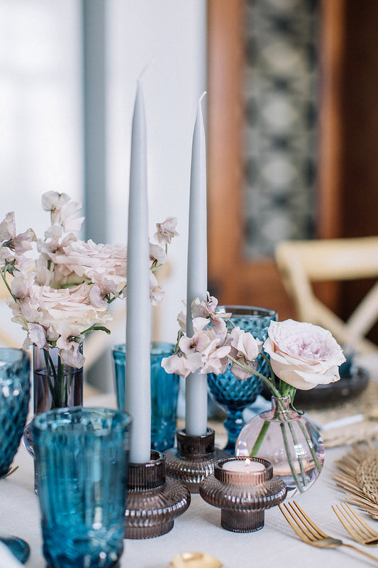 Wasserglas Blue Barock