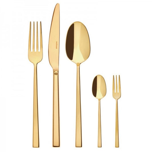 Besteck Rock Gold 5-Teilig
