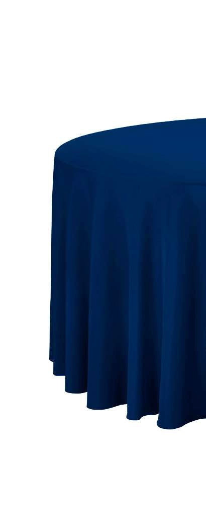 Tischdecken rund 300m Navy Blue