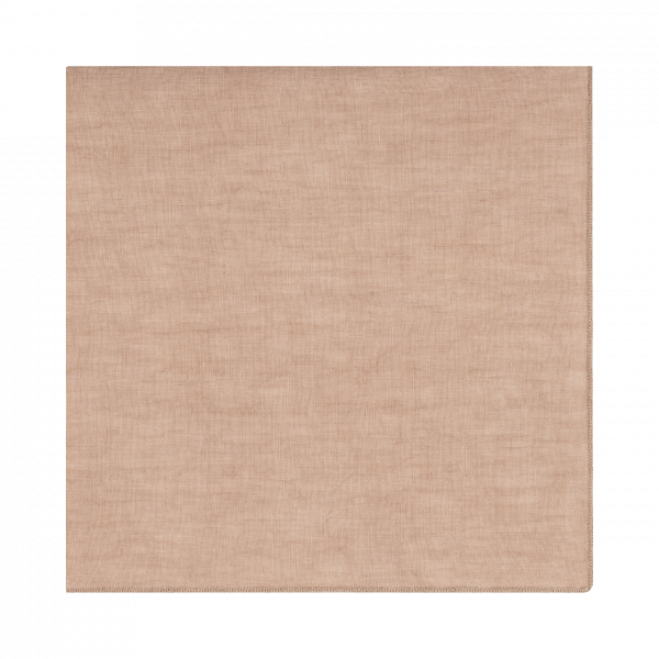 Stoffserviette Leinenstoff Dusty Rose